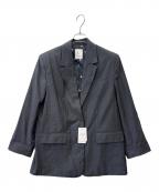 U by SPICK&SPANユー バイ スピック＆スパン）の古着「U by Spick&Span　テーラードジャケット」｜グレー