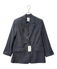 U by SPICK&SPAN（ユー バイ スピック＆スパン）の古着「U by Spick&Span　テーラードジャケット」｜グレー