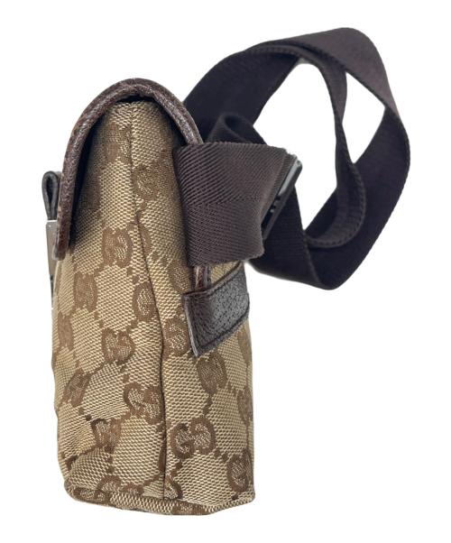 GUCCI（グッチ）GUCCI (グッチ) GUCCI ウエストバッグ ベージュの古着・服飾アイテム
