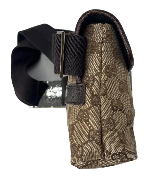 GUCCI（グッチ）GUCCI (グッチ) GUCCI ウエストバッグ ベージュの古着・服飾アイテム