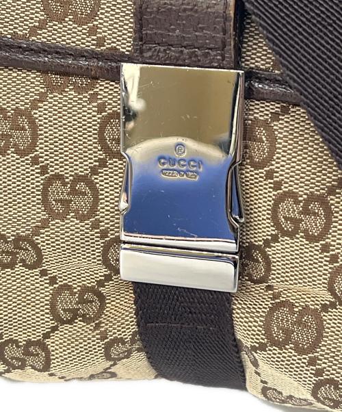 GUCCI（グッチ）GUCCI (グッチ) GUCCI ウエストバッグ ベージュの古着・服飾アイテム