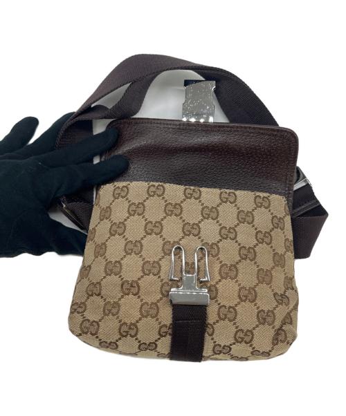 GUCCI（グッチ）GUCCI (グッチ) GUCCI ウエストバッグ ベージュの古着・服飾アイテム
