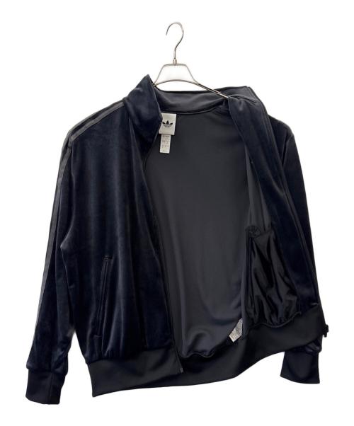 adidas（アディダス）adidas (アディダス) adidas　トラックジャケット ブラック サイズ:2XLの古着・服飾アイテム