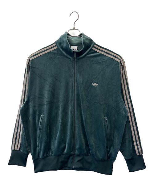 adidas（アディダス）adidas (アディダス) adidas　トラックジャケット グリーン サイズ:3XLの古着・服飾アイテム