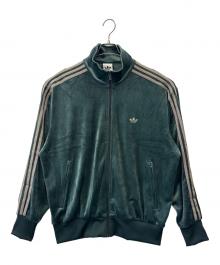 adidas（アディダス）の古着「adidas　トラックジャケット」｜グリーン