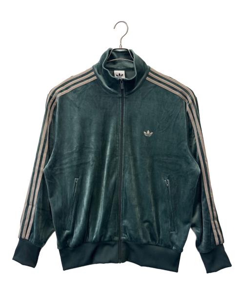 adidas（アディダス）adidas (アディダス) adidas　トラックジャケット グリーン サイズ:2XLの古着・服飾アイテム