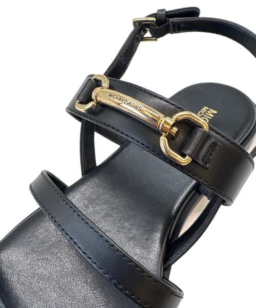 MICHAEL KORS（マイケル・コース）MICHAEL KORS (マイケル・コース) MICHAEL KORS　ストラップサンダル ブラック サイズ:6.5Mの古着・服飾アイテム