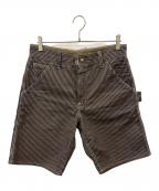 Joe McCOYジョーマッコイ）の古着「Joe McCOY 8 HOUR UNION  ハーフパンツ」｜ブラウン