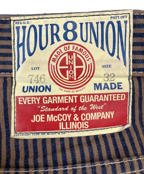 Joe McCOY（ジョーマッコイ）Joe McCOY (ジョーマッコイ) Joe McCOY 8 HOUR UNION  ハーフパンツ ブラウン サイズ:32の古着・服飾アイテム