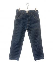PERFECTO by Schott（パーフェクト バイ ショット）の古着「perfecto by Schott　ヒッコリーパンツ」｜インディゴ
