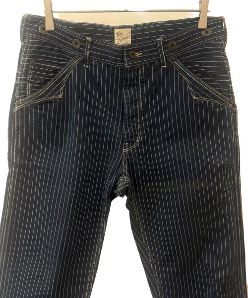 PERFECTO by Schott（パーフェクト バイ ショット）perfecto by Schott (パーフェクト バイ ショット) perfecto by Schott　ヒッコリーパンツ インディゴ サイズ:32の古着・服飾アイテム