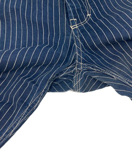 PERFECTO by Schott（パーフェクト バイ ショット）perfecto by Schott (パーフェクト バイ ショット) perfecto by Schott　ヒッコリーパンツ インディゴ サイズ:32の古着・服飾アイテム