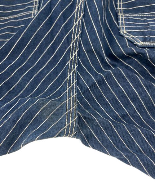 PERFECTO by Schott（パーフェクト バイ ショット）perfecto by Schott (パーフェクト バイ ショット) perfecto by Schott　ヒッコリーパンツ インディゴ サイズ:32の古着・服飾アイテム