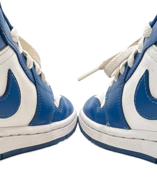 NIKE（ナイキ）NIKE (ナイキ) NIKE　AIR JORDAN　ローカットスニーカー ブルー×ホワイト サイズ:23.5の古着・服飾アイテム