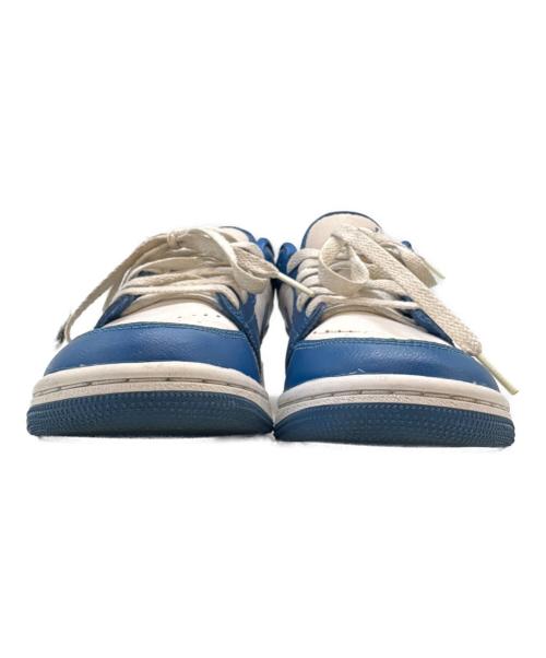 NIKE（ナイキ）NIKE (ナイキ) NIKE　AIR JORDAN　ローカットスニーカー ブルー×ホワイト サイズ:23.5の古着・服飾アイテム
