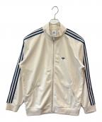 adidas Originalsアディダスオリジナル）の古着「adidas originals　ベッケンバウアー　トラックジャケット」｜ベージュ×ネイビー