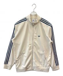 adidas Originals（アディダスオリジナル）の古着「adidas originals　ベッケンバウアー　トラックジャケット」｜ベージュ×ネイビー