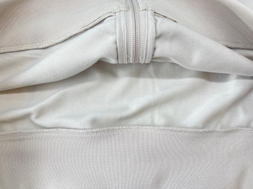 adidas Originals（アディダスオリジナル）adidas originals (アディダスオリジナル) adidas originals　ベッケンバウアー　トラックジャケット ベージュ×ネイビー サイズ:Lの古着・服飾アイテム