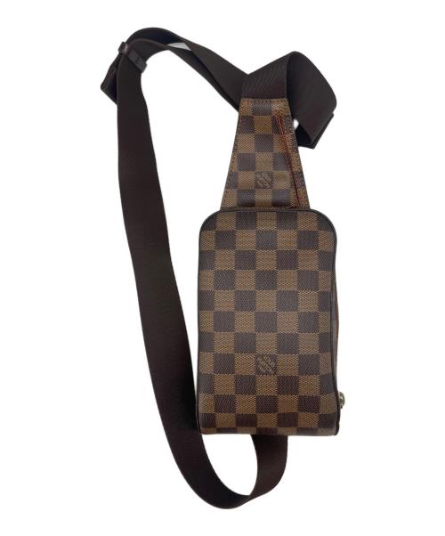 LOUIS VUITTON（ルイ ヴィトン）LOUIS VUITTON (ルイ ヴィトン) LOUIS VUITTON  ダミエ　ジェロニモスボディーバッグ ブラウンの古着・服飾アイテム