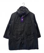 THE NORTHFACE PURPLELABELザ・ノースフェイス パープルレーベル）の古着「THE NORTHFACE PURPLELABEL 　Midweight 65/35 Mountain Coat」｜ブラック