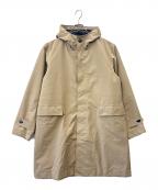 THE NORTH FACEザ ノース フェイス）の古着「THE NORTH FACE　ジップインマグネボールドフーデッドコート」｜ベージュ