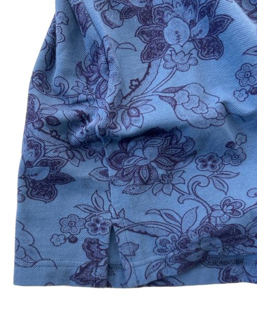 ETRO（エトロ）ETRO (エトロ) ETRO　半袖ポロシャツ ブルー×パープル サイズ:2XLの古着・服飾アイテム