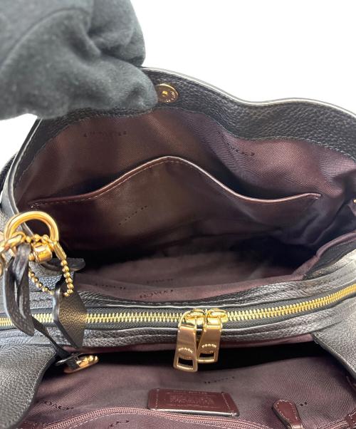 COACH（コーチ）COACH (コーチ) COACH　ハンドバッグ ブラックの古着・服飾アイテム