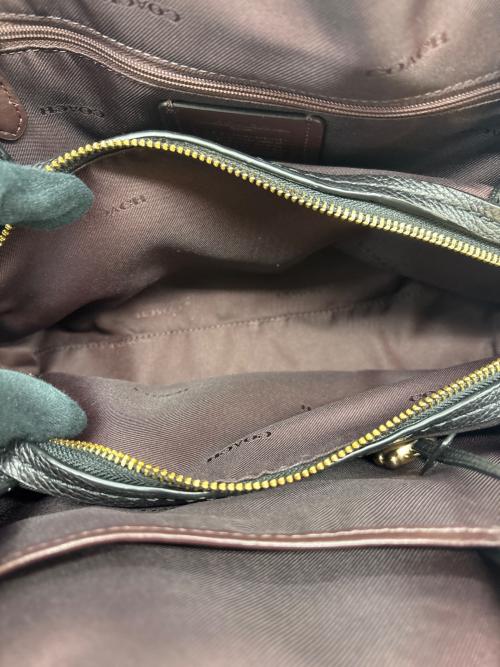 COACH（コーチ）COACH (コーチ) COACH　ハンドバッグ ブラックの古着・服飾アイテム