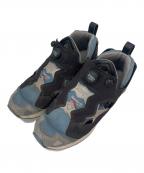 REEBOKリーボック）の古着「REEBOK　スニーカー」｜ブルー×ブラック