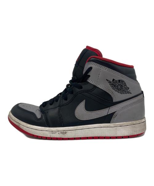 NIKE（ナイキ）NIKE (ナイキ) NIKE AIR JORDAN ハイカットスニーカー グレー×ブラック サイズ:25.0の古着・服飾アイテム