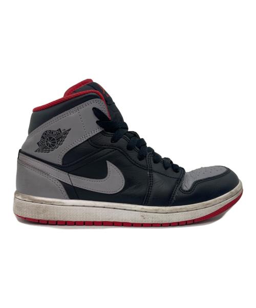 NIKE（ナイキ）NIKE (ナイキ) NIKE AIR JORDAN ハイカットスニーカー グレー×ブラック サイズ:25.0の古着・服飾アイテム