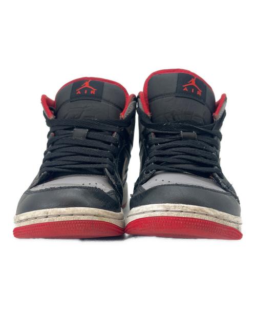 NIKE（ナイキ）NIKE (ナイキ) NIKE AIR JORDAN ハイカットスニーカー グレー×ブラック サイズ:25.0の古着・服飾アイテム