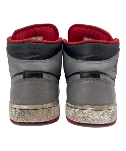 NIKE（ナイキ）NIKE (ナイキ) NIKE AIR JORDAN ハイカットスニーカー グレー×ブラック サイズ:25.0の古着・服飾アイテム