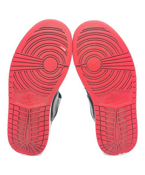 NIKE（ナイキ）NIKE (ナイキ) NIKE AIR JORDAN ハイカットスニーカー グレー×ブラック サイズ:25.0の古着・服飾アイテム