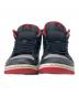 中古・古着 NIKE (ナイキ) NIKE AIR JORDAN ハイカットスニーカー グレー×ブラック サイズ:25.0：6000円