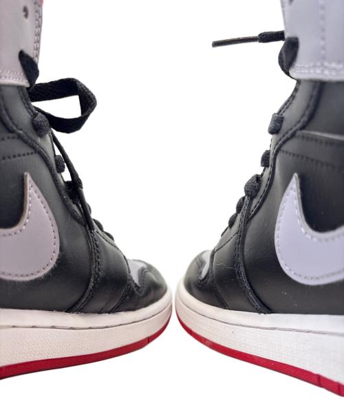 NIKE（ナイキ）NIKE (ナイキ) NIKE AIR JORDAN1 ハイカットスニーカー グレー×ブラック サイズ:28.5の古着・服飾アイテム