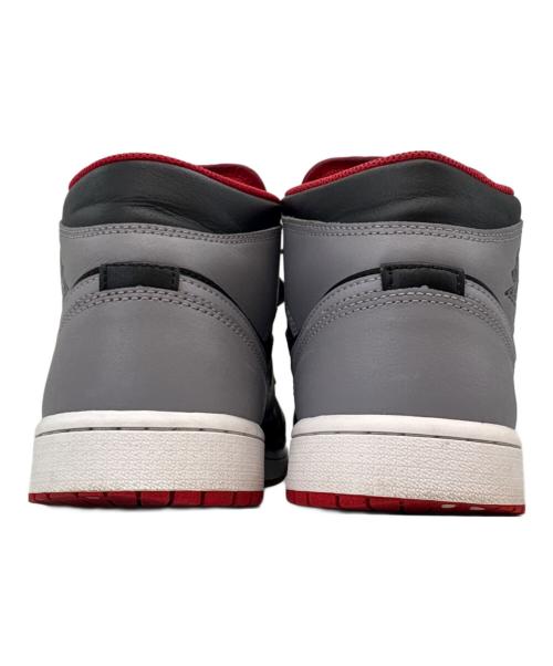 NIKE（ナイキ）NIKE (ナイキ) NIKE AIR JORDAN1 ハイカットスニーカー グレー×ブラック サイズ:28.5の古着・服飾アイテム