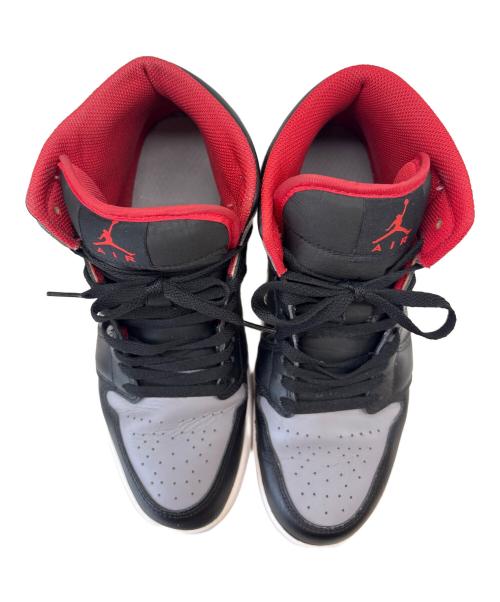NIKE（ナイキ）NIKE (ナイキ) NIKE AIR JORDAN1 ハイカットスニーカー グレー×ブラック サイズ:28.5の古着・服飾アイテム