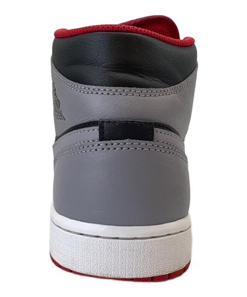 NIKE（ナイキ）NIKE (ナイキ) NIKE AIR JORDAN1 ハイカットスニーカー グレー×ブラック サイズ:28.5の古着・服飾アイテム
