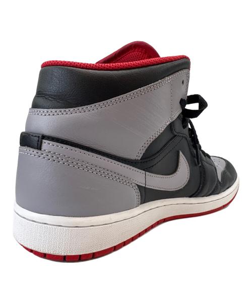 NIKE（ナイキ）NIKE (ナイキ) NIKE AIR JORDAN1 ハイカットスニーカー グレー×ブラック サイズ:28.5の古着・服飾アイテム