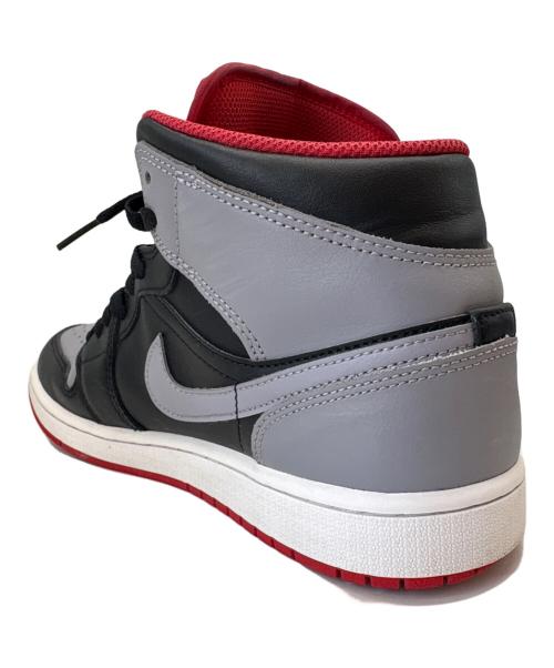 NIKE（ナイキ）NIKE (ナイキ) NIKE AIR JORDAN1 ハイカットスニーカー グレー×ブラック サイズ:28.5の古着・服飾アイテム