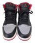 NIKE (ナイキ) NIKE AIR JORDAN1 ハイカットスニーカー グレー×ブラック サイズ:28.5：9000円