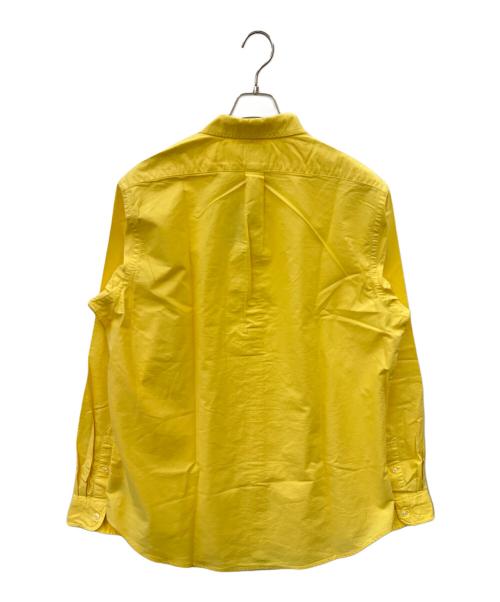 POLO RALPH LAUREN（ポロ・ラルフローレン）POLO RALPH LAUREN (ポロ・ラルフローレン) POLO RALPH LAUREN　クラシックフィットガーメントダイドオックスフォードシャツ　長袖シャツ イエロー サイズ:XLの古着・服飾アイテム