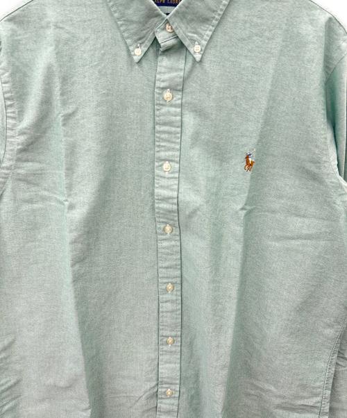 POLO RALPH LAUREN（ポロ・ラルフローレン）POLO RALPH LAUREN (ポロ・ラルフローレン) POLO RALPH LAUREN　クラシックフィットオックスフォードシャツ　長袖シャツ 黄緑 サイズ:XLの古着・服飾アイテム