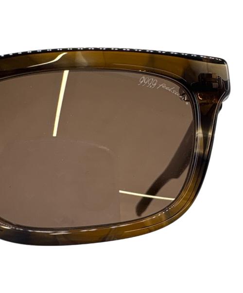 999.9（フォーナインズ）999.9 (フォーナインズ) 999.9　サングラス ブラウンの古着・服飾アイテム