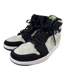 NIKE（ナイキ）の古着「NIKE　Air Jordan 1 High Zoom CMFT 2　ハイカットスニーカー」｜ホワイト×グリーン