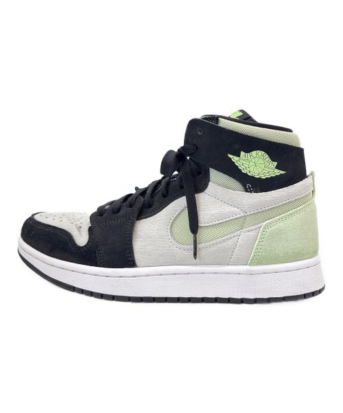 NIKE（ナイキ）NIKE (ナイキ) NIKE　Air Jordan 1 High Zoom CMFT 2　ハイカットスニーカー ホワイト×グリーン サイズ:27.0の古着・服飾アイテム