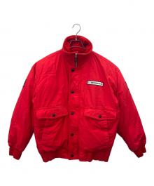 HONDA F-1 COLLECTION（ホンダエフワンコレクション）の古着「HONDA F-1 COLLECTION　ダウンジャケット」｜レッド