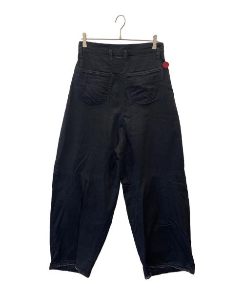 SHINYA KOZUKA（シンヤコズカ）SHINYA KOZUKA (シンヤコズカ) SHINYA KOZUKA　ジーンズ Hi BAGGY DENIM ブラック サイズ:SMALLの古着・服飾アイテム