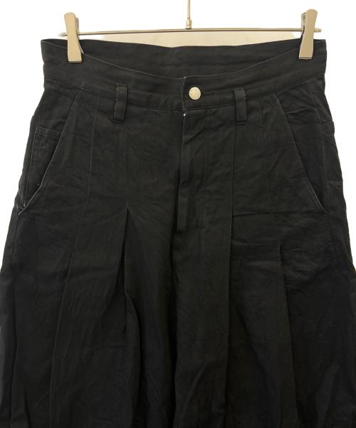 SHINYA KOZUKA（シンヤコズカ）SHINYA KOZUKA (シンヤコズカ) SHINYA KOZUKA　ジーンズ Hi BAGGY DENIM ブラック サイズ:SMALLの古着・服飾アイテム